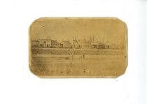 19th century photograph of Collierville Town Square